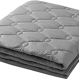 TEIJIN Antibacterial Deodorant Series Bed Pad, Washable, All Season, Moisture Wicking, Quick Drying, Anti-Mite Reversible, Uses Mighty Top II Padding, 4 Corner Elastic Included, SEK Mark (Light Gray,-picture-22