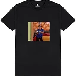 Piedpiper Men's Cotton T-Shirt – Smart, Trendy & Comfortable Jethalal TMKOC Meme Print | Funny Casual Graphic Tee-picture-17