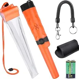 Longruner Metal Detector GP-POINTER Pin Pointer Probe Waterproof HandHeld Pinpointer with Holster Treasure Hunting Unearthing Tool Accessories Buzzer Vibration Automatic Tuning-image-31