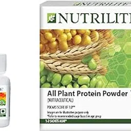 NUTRILITE AMWAY ALL PLANT PROTEIN POWDER 200GM WITH AMWAY NUTRILITE DAILY 30 TABLETS-picture-13