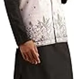 sojanya Men's Cotton Blend Black Kurta & White Pyjama With Daman Embroidered Nehru Jacket-picture-23