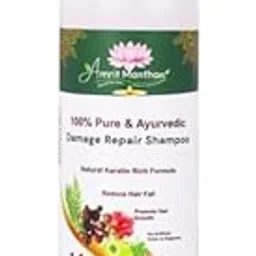 Ayurvedic Damage Repair Shampoo | 100% Pure Herbal Formula with Bhringraj, Amla & Aloe Vera | Anti Hair Fall & Dandruff Control | Sulphate Free Natural Shampoo 200ml-picture-37