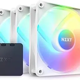 NZXT F120 RGB Core 120mm Hub-Mounted RGB Triple Pack Case Fan - White - RF-C12TF-W1-picture-16