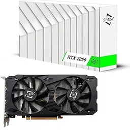 RTX 2060 Graphics Card, 6GB GDDR6 192-bit PCIe 3 x16 HDMI DisplayPort DVI Gaming Video Card for Desktop 1080p 2K AAA Games (RTX 2060 6GB)-image-93