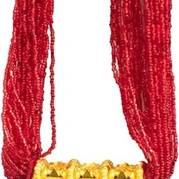 Nepali Choice Womens Tilhari Pote Mala Red Color - Womens-picture-19