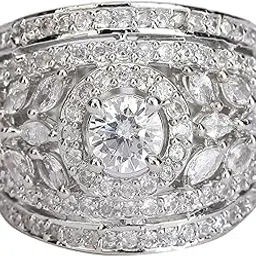 Exquisite AD Stone Ring For Women-image-16