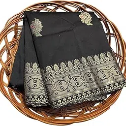 Sirki Semi Katan Alfee Boota Soft Silk Saree For Women | Traditional Ethnic Saree With Woven Motifs | Zari Border And Pallu | Blouse Piece Included-picture-68