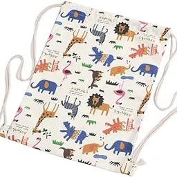 Merishopp Cosmetic Storage Bag Travel Pack Drawstring Backpack Students School Bag|1 Piece Storage| Storage Bags| Household Supplies & Cleaning-image-97