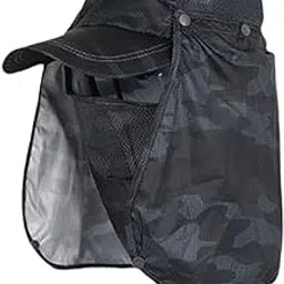 myaddiction Sun Cap for Men Women Detachable Neck Flap and Face Cover for Outdoor Sports Style A Multicolour-picture-13