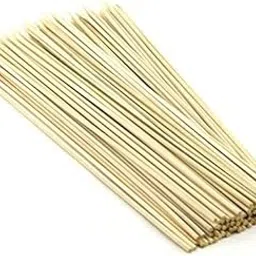SWASTHA HYGIENE (10 inch - 3mm) 240 Wooden Bamboo Skewers | Bamboo Skewers for Grill | Barbeque Sticks-picture-32