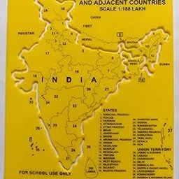 Multi Colour (Random Colour) Map Stencil Ruler/Scale Accurate and Versatile Tool for Art, Crafts, and Education (Pack of 1Pc) (Multicolour)-picture-16