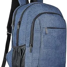 fatmug Travel Laptop Backpack Casual Daily Bagpack for Office, Business, Travelling for Men, Women, Boys, Girls- spacious bag with laptop compartment (15.6") - Multicolor image 1