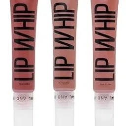 Fae Beauty Lip Whip 12Hr Comfortable Matte Liquid Lipstick (10ml X 3Pcs) | Long Wear | Non Drying | Soft Mousse Smudgeproof Formula | Vegan | With Moisture Lock Technology | Enriched with Vitamin E and Cherry Coffee - Shades Buns, Screw & Cuff-image-74