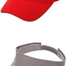 Tennis Caps Red+Gray|Clothing, Shoes & Accessories | Womens Accessories | Hats-image-81