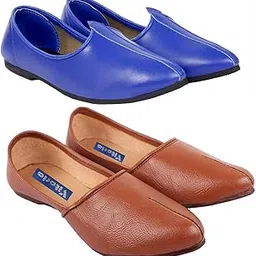 Attractive Jutti & Jalsa Combo for Men and Boys (Pack of 2) P-157-picture-25