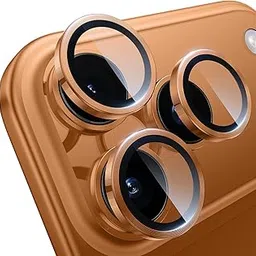Lensarmor® Military Grade Tempered Glass iPhone 17 Pro / 17 Pro Max Camera Lens Protector Cosmic Orange – Compatible with iPhone 17 Pro & 17 Pro Max, 9H Hardness, Scratch Resistant, HD Clarity-image-3