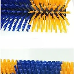 SAZDEKOR® Horse Brush Itchin Post Pad Cattle Scratching Brush for Fence Garden Outdoor Yellow No Screws-picture-25