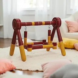 Wooden Cradle Toy Pretend Play for Kids 3+ Years-picture-10
