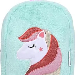amazon basics Kids Character Fur Bag | Plush Soft Fur | Adjustable Shoulder Straps | Ideal for School, Picnic, Play (Faux Fur)-picture-37
