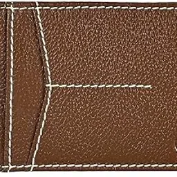 eske Conrad Genuine Leather Unisex Money Clip - 4 Card Holders - Metal Clip Inside - 1 Open Slip Pocket-picture-32