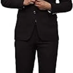 louis philippe Men's Polyester Blend Two Piece Suit-Dress Set-picture-24