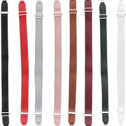 SHOPORA® Adjustable Leather Body Bag Bag Strap Replacement Handle With Clips Black | Womens Handbags & Bags | Handbag Accessories-picture-10