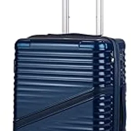 the assembly Oblique Premium Hard Shell Luggage| Lightweight Polycarbonate Travel Suitcase with TSA Lock | Anti-Theft Zipper| Cabin Bag- Blue-picture-53