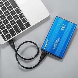 SAI INDER KALA Lifestyle Portable High Speed USB 3.0 External Hard Disk Drive Blue 2TB-image-3