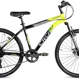 CROW - Stinger X7 7 Speed | 29" INCH Mountain Bike | Dual DISC Brake | HITENSILE Steel Frame | Unisex | Ideal for Boys/Men/Women with 5 to 5.8 FT-image-49