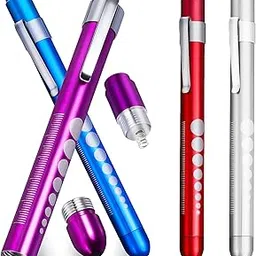 iplusmile 4pcs Pen Lights Pupil Gauge Led Diagnostic Medical Supplies for Nursing Students and Professionals for and Mouth Checks-picture-61