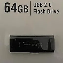 Sahara 64GB USB 2.0 Flash Drive, Black-picture-58
