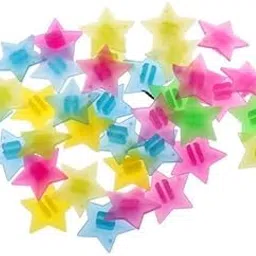 MERISHOPP 5x36pcs Cycling PP Wheel Spoke Colorful Star Decoration MTB Bicycle Bike| Universal Bicycle Accessories Kit | Outdoor Sports-picture-25