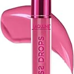 JAQULINE USA Gloss Drops Lip Gloss | Hydrating | Long-Lasting Shine | Non-Sticky & Lightweight | Vitamin E & Hyaluronic Acid | Vegan | Cruelty-Free | Paraben-Free | Moisturizing | Gloss Queen 04 , 3.5ml-picture-55