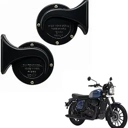 Premium Dual Wind Tone Horn for Jawa 42 & Other Bikes & Cars | Loud Sound | 12V Electric Horn Set-picture-14