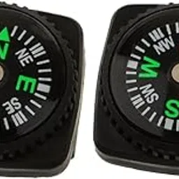 ZOOMELLA 2X Black Mini Holster Watch Band CompParacord Bracelet Compass|Compasses & GPS| Hiking Gear-picture-15