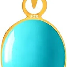 Natural Turquoise/Firoza 5.25 Ratti or 5 Carat Astrological Certified Gemstone Panchdhatu/5 Metals 22k Gold Plated Pendant for Men & Women -fba3525-image-37