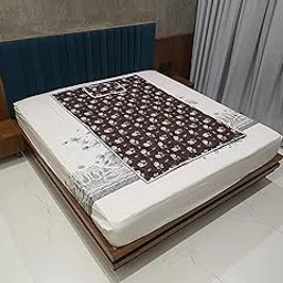 ATTILIO Bio Magnetic Mattress Topper/Pad | 240 GSM Knitted Jacquard Fabric Mattress Pad (6 x 3 feet)-picture-32