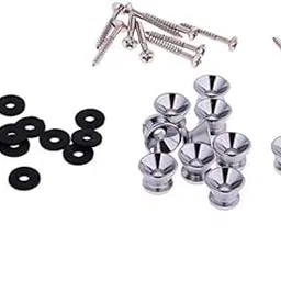 SECRET DESIRE 20 Pieces Acoustic Guitar Strap Locks Straplocks Button for Electric Bass-picture-50