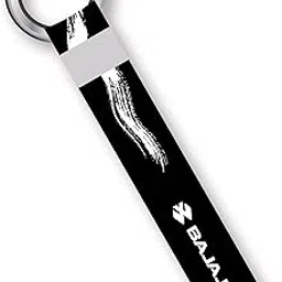 SIGNOOGLE 1 Pcs Bajaj Racing Rider Theme Lanyard keychain Holder Compatible For All Bikes Car Key Holder Key Tag Multicolored (6 x 1 Inch) | fabric-picture-22