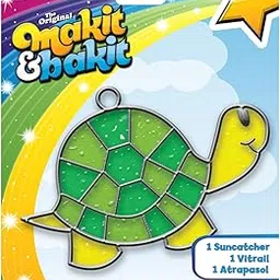 Colorbok TB-61816 Makit and Bakit Suncatcher Kit, Turtle-picture-12