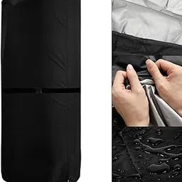 ATORSE Patio Heater Cover 47 inch Height Waterproof Dia 50cm for Patio Garden Lawn-image-4