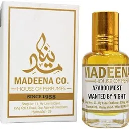 MADEENA CO. AZAROO MOST WANTED BY NIGHT Real & Natural Attar; Best Fragrance For Men and Women; Long Lasting Attar. (6ML)-image-22