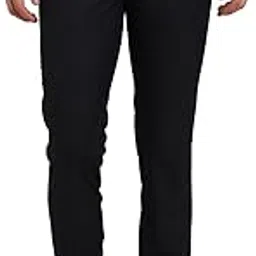 turtle Men Poly-Viscose Solid Slim Fit Formal Trouser-picture-31
