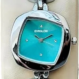 evrglow Luxury Dial in Square case with Stone Studded brecelet Strap Quartz Analogue Wrist Watches for Women's & Girls&Miss&Ladies | DRW- 027-picture-46