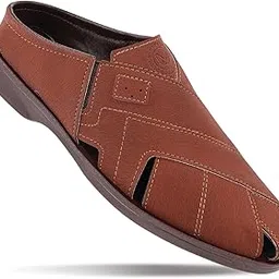walkaroo Men's Fashion Sandal with Cushion Sole, Closed Toe, Ventilated - WGR53215-picture-53