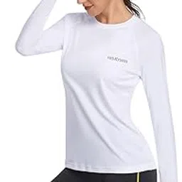 hiskywin Women's UPF 50+ Sun Protection Long Sleeve Shirts Outdoor Hiking Fishing Tops-picture-13