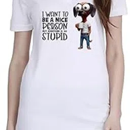 Nice Person White Women Polo T-Shirt-picture-31