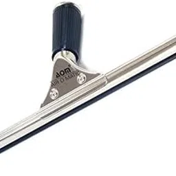 AIR O MATIC Squeegees Stainless Steel Glass Wiper, Medium Size Silver Ideal for Bathroom Mirrors, Glass Doors, Tiles, Windows & Car Windshields-picture-15