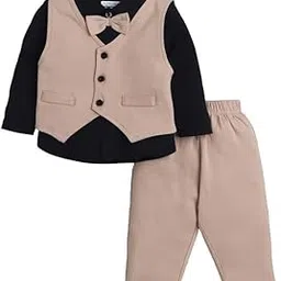 bumzee Boys Cotton Full Sleeves Formal Set (Peb10792800)-picture-24