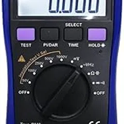 DIGITAL INSULATION TESTER WITH MULTIMETER FUNCTION GT9511 WITH PI, DAR, TIMER, RECHARGABLE BATTERIES & ADOPTER (50V TO 1000V MULTI RANGE, 20 G OHMS), SOLD BY TECHNO INSTRUMENTS BANGALORE-picture-27